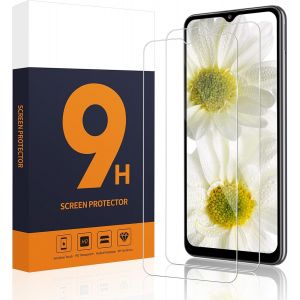 Kal-Lot De 2 Films De Protection D'écran En Verre Blindé Pour Samsung Galaxy A32 5g, 2,5d Ultra Fin, Anti-Bulles, Anti-Poussière, S'adapte Parfaitement Au A32 5g - Neuf