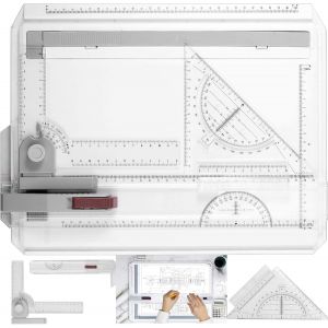 A4 Planche À Dessin De L'ensemble, A4 Multi-Fonction Table À Dessin, Réglable Système De Mesure D'angle, Mouvement Parallèle, Planche À Dessin Avec Le Rapporteur, Localisateur De - Neuf
