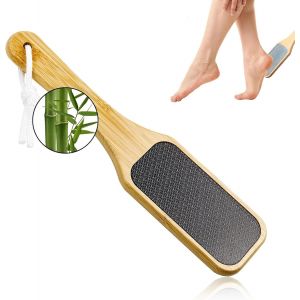 Checarzhn--No1-Lime Pieds Pédicure, Nano Verre Gratte Pied Peau Morte, Avec Poignée Râpe Pied, Avec Lanière, Soins Des Pieds, Adapté Maison Et Salon Beauté Pour Éliminer Peaux Mortes Mains Et Pieds - Neuf