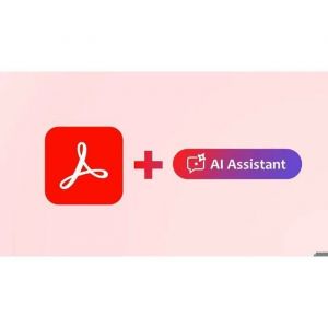 Adobe Acrobat Ai Assistant (1 Poste / 6 Months) Licence Officielle, Activation Sur Site D'adobe &iquest; Outil Intelligent D&iquest;Analyse Pdf - Neuf