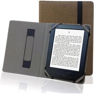Housse De Protection Pour Liseuse Ebook 6 Pouces Étui Coque En Lin Naturel Universel Pour Sony/Kobo/Tolino/Pocketbook/Onyx Boox[KIN6251231] - Neuf