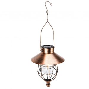 Hjlian Lanternes Solaires Suspendues D'exterieur, Lampes Solaires Vintage En Metal Etanches Pour Jardin Et Terrasse - Neuf
