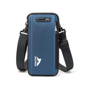 Sac Bandouli&egrave;re Et Ceinture &Eacute;l&eacute;gant Pour T&eacute;l&eacute;phones De 6,5 Pouces - Pu/Polyester R&eacute;sistant, Bandouli&egrave;re R&eacute;glable, Design L&eacute;ger Et Polyvalent - Neuf