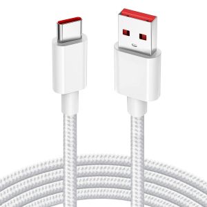 C&acirc;ble De Charge Super-Vooc 65 W Pour Oppo Find X8/X5/X5 Pro/X5 Lite/X3 X2/X3 Neo,Reno 10 8 Pro 5G/7 6 4/Reno4 Z 5G,A77 A76 A57 A96 A54S A54 A16S A94 A74 A55 A57S A73 A78 A58 Cable [CAB9160249] - Neuf