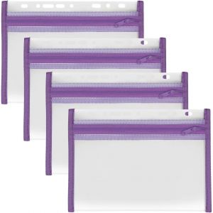 Pochette porte-documents avec fermeture &iquest;&iquest;clair, 4 pi&iquest;&iquest;ces, DIN A5, classable, violet, VELOBAG XXS, pochette &iquest;&iquest; fermeture &iquest;&iquest;clair - Neuf