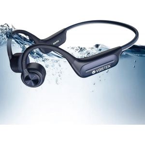 Casque de Natation Bluetooth IPX8 | Casque Osseux Sport avec Lecteur MP3 32 Go | sans Fil pour Course, Randonnée et Natation - Neuf