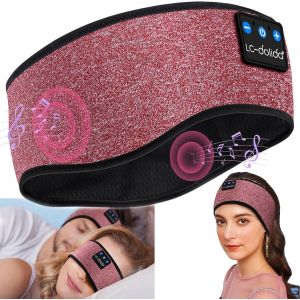 Casque De Sommeil Bluetooth, Casque De Sommeil Pour Dormir, Bandeau De Sport, Cadeau Personnalis&eacute; Avec Haut-Parleur St&eacute;r&eacute;o Hd Ultra Fin Pour L'Entra&icirc;nement Sportif - Neuf