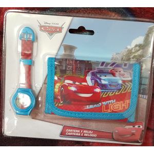 PORTEFEUILLE ET MONTRE CARS / DISNEY / - Neuf