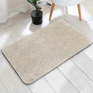 Tapis De Bain,Tapis De Salle De Salle De Bain Lavable Antidérapant,50 x 80 cm,Tapis De Bain Chenille Doux,Séchage Rapide Et Moisissure- - Neuf