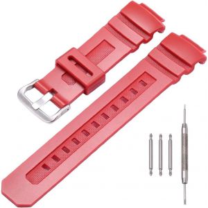 Kal-Bracelet De Montre De Rechange En Caoutchouc Et Résine Compatible Avec Caiso G-Shock Awg-M100 Aw590 591 - Neuf