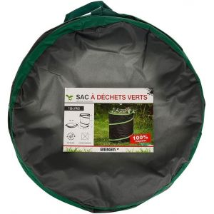 CHECARZHN--NO1-Sacs À Déchets De Jardin, Jardin - Sac À Déchets Verts Pop Up 166L, Sac À Déchets De Jardin Pop Up 166L, Sac Jardinage Déchets 166L - 1 Sac - 3 Poignées, Sac Autostable - Ø55 X H70Cm - Neuf
