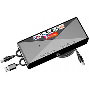 MEVRONISSHOP-Amplificateur Antenne TV avec C&acirc;ble USB 1m &iquest; Booster de Signal TNT HD, Compatible Antenne Int&eacute;rieure et Ext&eacute;rieure, R&eacute;duction des Interf&eacute;rences, Am&eacute;lioration de R&eacute;ception, C&acirc;ble TV 0.3m - Neuf