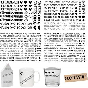 Rub On Lot De 4 Autocollants D'environ A5 19 X 14 Cm Film Lavable Pour D&eacute;coration De No&euml;l, Keraflott, Maison, Meubles, Verre, Bois, Album Photo, D&eacute;coration Diy, Esth&eacute;tique Des Autocollants - Neuf