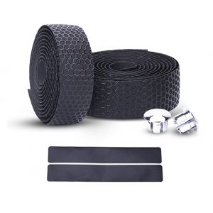 Ruban De Guidon Universel Antidérapant Avec Bouchon Pour Accessoires,Guidoline Facile À Poser,Guidon De Vélo De Route.[I199] - Neuf