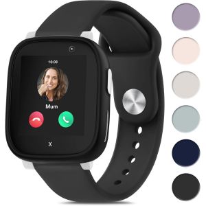 Kal-Bracelet Pour Enfant Compatible Avec Xplora X6 Play Pour Filles Et Garçons - Bracelet En Silicone Souple Sûr - Étanche - Bracelet De Rechange Pour Montre Xplora X6 - Neuf