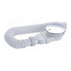 Drain de douche extra plat 90 mm - Kit de trous de vidange pour receveur de douche,siphon de douche avec syst&egrave;me anti-odeur,cr&eacute;pine &agrave; cheveux,tuyau flexible - Neuf