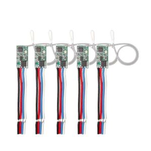 433.92Mhz Universel Sans Fil DC 3.6V-24V T&eacute;l&eacute;commande Interrupteur 1 CH RF Relais R&eacute;cepteur LED Lumi&egrave;re Cont - Neuf