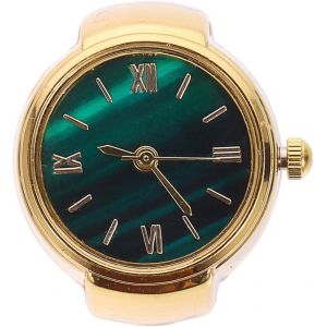 Montre &Agrave; Mode Bague Montre Design Cr&eacute;atif Bijoux En De Zinc Miss Montre Pour Hommes Montres Num&eacute;riques Pour Femmes M&acirc;le Bague Montre Enfants Anneau De P&acirc;ques Pour - Neuf