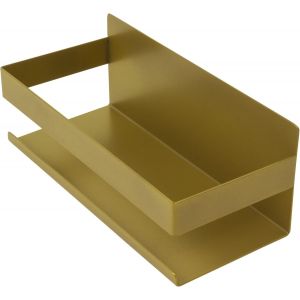 &Eacute;tag&egrave;re De Douche Autocollante,Angulaire,Organisateur Pour Salle De Bain,Cuisine,Porte-&Eacute;pices (Dor&eacute;) - Neuf