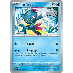 Carte Pok&eacute;mon - Farfuret - 044/217 - H&eacute;ros Transcendants - Neuf