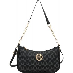 KALANKA-Petit sac &agrave; main pour femme Motif lettres M &Eacute;l&eacute;gant En cuir synth&eacute;tique - Neuf