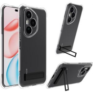 Kal-Coque Béquille Pour Honor 400 Pro - [Cristalline] [Support Intégré] [Anti-Choc Militaire] Housse Transparente En Tpu - Neuf