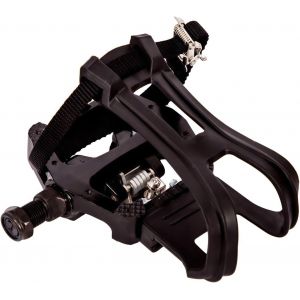 Subzonal-Pedal Spd V&eacute;lo P&eacute;dales Avec Ceinture Et Cage, Convient Aux V&eacute;lo De Spinning, Aux V&eacute;los D'exercice, V&eacute;lo Stationnaire Et Aux V&eacute;los D'ext&eacute;rieur, Essieux De 9/16"", Garantie Demi-Ann&eacute;e - Neuf