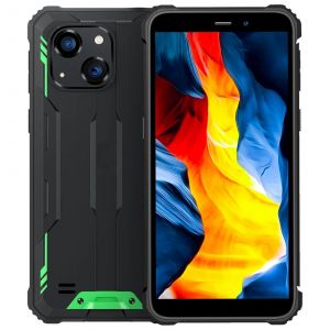 Smartphone &Eacute;tanche 4GB+128GB Android 13 NFC Batterie 6300mAh &Eacute;cran 5.93 Pouces Vert YONIS - Neuf