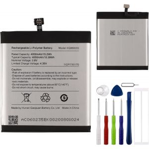 Batterie de rechange XQ6602G compatible avec Caterpillar Cat S62 avec outils - Neuf