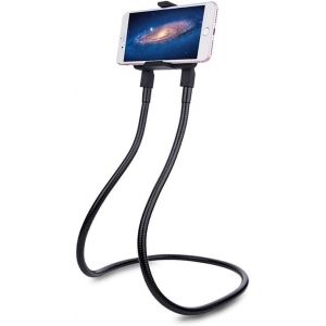Kalanka-Support Téléphone Universel Pour Voiture, Vélo, Moto, Bureau ¿ Compatible Iphone, Samsung, Xiaomi, Sony, Lg ¿ Flexible, Amovible, Rotation À 360°, Robuste Et Facilement Transportable - Neuf
