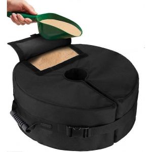 Parasol Sac De Sable Amovible Carré Plage Patio Poids Sac Lourd 600d Oxford Poids De Base - Neuf