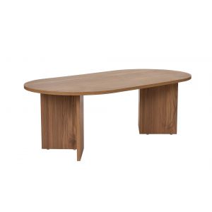 Table basse en bois "Sable" - 60 x 119 x 40 cm - Ch&ecirc;ne - Neuf