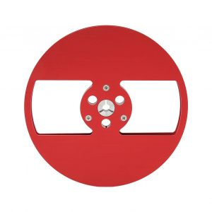 Bobine De Ruban Vide En Alliage D'aluminium, 1/4, 7 Pouces, 2 Trous, Bobine Ouverte Universelle, Bobine De RéCeption Pour Machine D'ouverture Nab, PièCe Pour Teac Rouge - Neuf