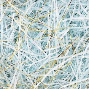 270 G De Matériau De Remplissage Pour Cadeau - Bleu - Papier Déchiqueté Pour Matériau De Remplissage - Boîte Cadeau - Décoration Diy - Neuf