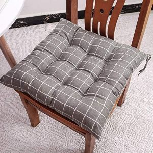Lot De 1 Coussin De Chaise 40 X 40 Cm, Coussin Décoratif, Coussin De Jardin, 12 Coutures, Motifs Différents, Polyester (A) - Neuf