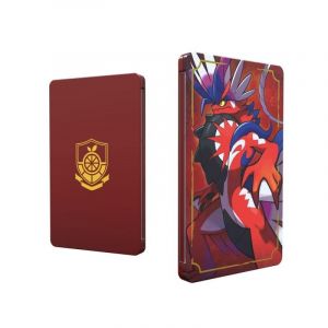 Switch : Steelbook : Pokemon Ecarlate Sans Le Jeu - Neuf