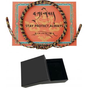 Trahoo-Bracelet Rouge, Bracelet En Tissu Kabbale, Protection B&eacute;b&eacute;, Hommes, Femmes, Porte-Bonheur Tib&eacute;tain Fait Main, Porte-Bonheur Bouddhiste, Tiss&eacute; - Neuf