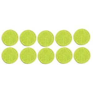 Tampons de rechange pour nettoyeur vapeur Steam Twister - 10 pièces en microfibre - Pour tous sols et surfaces - Neuf