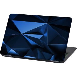 Film Universel Pour Ordinateur Portable Design Cover: Abstrait Housse De Protection Autocollant En Vinyle Skin Sticker Adh&eacute;sif (15U2033, Lp53 Polygone Bleu)[COM911284] - Neuf
