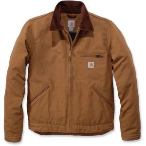 Carhartt Duck Detroit Veste, Brun, Taille M Pour Hommes - Neuf