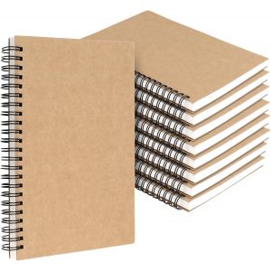 Kaxdl-Lot De 9 Carnet De Dessin A5-30 Feuilles 120 G/M²-Format A5-Sketchbook-A5-Vierge-Pour Croquis,Dessin,Gribouillage,Écriture - Neuf