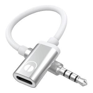 C&acirc;ble audio 3,5 mm m&acirc;le vers femelle type C, adaptateur audio analogique pour casque audio, pour lecteur MP3 - Neuf