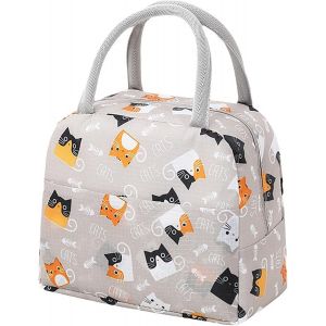 Lunchbox Fille Avec Licorne Sir&egrave;ne Lunch Box Enfant Fillette 3 4 5 6 Ans Ecole Primaire Maternelle Sac Repas Isotherme Lavable Pour Camping Pique Nique Lunchbag Rose Argent (Sir&egrave;ne) - Neuf