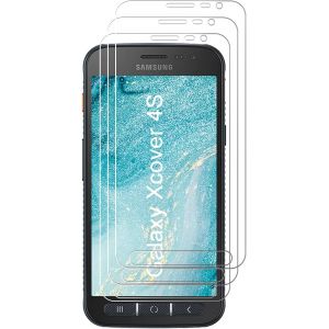 JGD-Compatible pour Samsung Galaxy Xcover 4S / Samsung Galaxy Xcover 4 Protection &eacute;cran, 3 Pi&egrave;ces [Non Couverture Compl&egrave;te] Protecteur d&iquest;&Eacute;cran Clair HD pour Galaxy Xcover 4S / Galaxy Xcover 4 - Neuf
