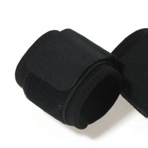Bandage Élastique De Poignet À Bande Noire - Protection Du Poignet, Soutien Et Compression - Douleurs Dues Aux Blessures ; Entorse, Luxation, Fracture, Tendinite, Foulure, Orthèse De La Main - Neuf