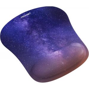 KALANKA-Tapis de Souris, Tapis de Souris Ergonomique avec Repose Poignet, Tapis Souris en Mousse à Mémoire de Forme, Etanche, Confortable pour Toutes Les Souris, offfice, Maison, Ordinateur - Neuf