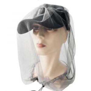 Casquette De Pêche Anti-Moustique Insecte Chapeau De Pêche Bug Maille Tête Filet Protecteur Visage Voyage Apiculteur Chapeau - Neuf