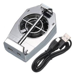 Radiateur De T&eacute;l&eacute;phone Portable Silencieux Avec Grande Dissipation De La Chaleur Pour T&eacute;l&eacute;phone Portable De 2,72 &Agrave; 3,47 Pouces Avec Effet De Lumi&egrave;re Froide[Z906] - Neuf