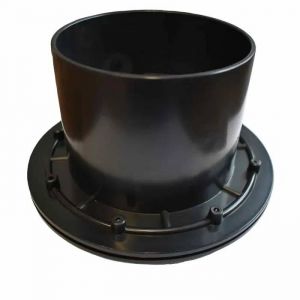 Bride Pour B&acirc;che De Bassin - Boni-Shop&reg; - 110 Mm - Plastique Abs - Installation Rapide - &Eacute;tanch&eacute;it&eacute; Parfaite - Neuf