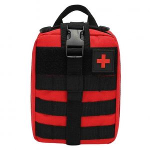 Sac &Agrave; Dos De Premiers Secours Molle Amovible Pour Le Camping (Rouge) - Neuf